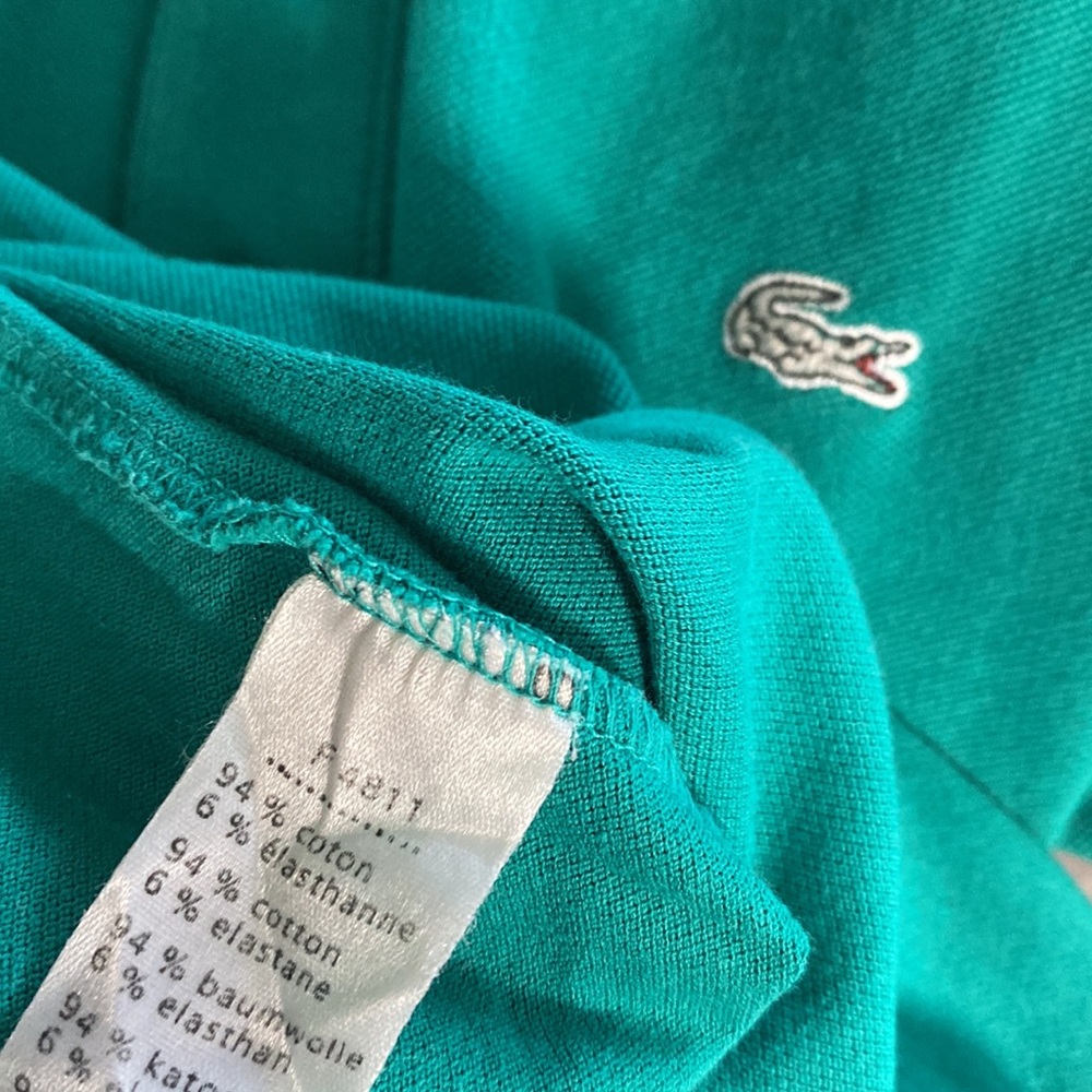 Lacoste Men’s Polo Shirt - Green - Picture 6 of 9